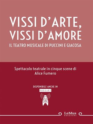 cover image of Vissi d'arte, vissi d'amore